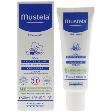 Krēms - Mustela - Rūpe par piena čokiem - 95% dabī