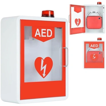 Sienas skapis Aed defibrilatoriem, ar atslēgu un s