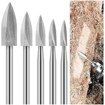 Wood Carving Tool, 5 Pieces HSS Engraving Tool, Wo