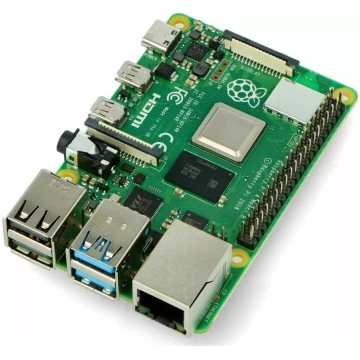 Vienplates dators Raspberry Pi 4 Model B — Wi‑Fi D