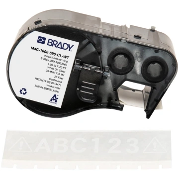 Brady B-595 - continuous labels - glossy - 1 roll(