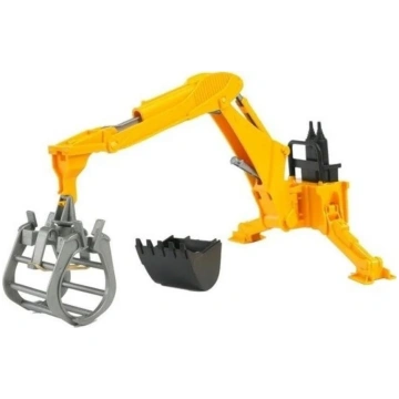 Rotaļlieta celtnis Bruder Wxcavator With Gripper 4