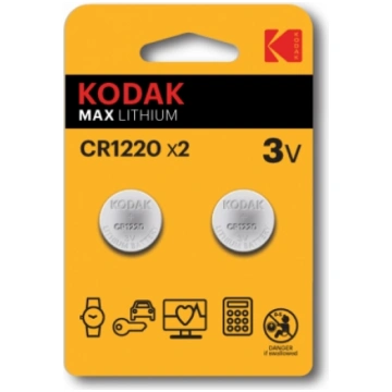 Kodak CR1220 Single-use battery Lithium 30417717