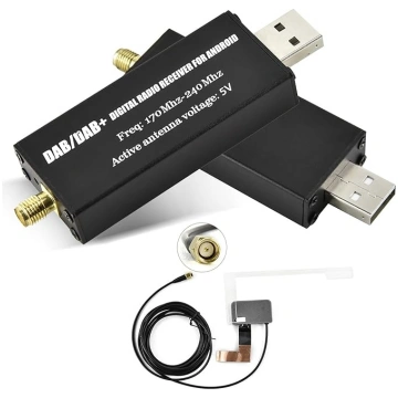 Inefala DAB DAB+ uztvērējs Android autoradijam, DA