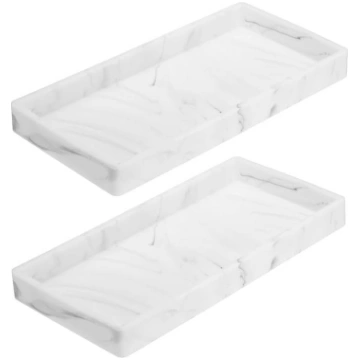sourcing map 2 x Badezimmer-Schminktablett, 20,1 x