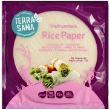 Rīsu papīrs BIO 150g TERRASANA
