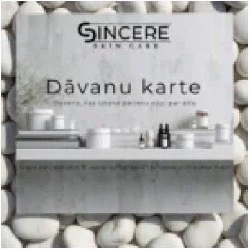 Dāvanu karte - SincereSkin.lv - 20 € SINCERE SKIN