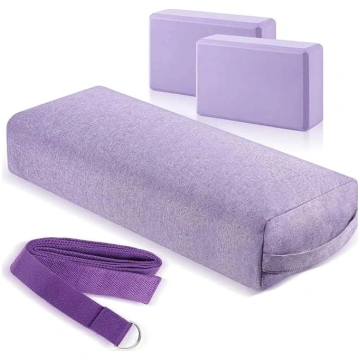 PullCrease Joga Bolster, jogas bloki ar siksnu, ēr