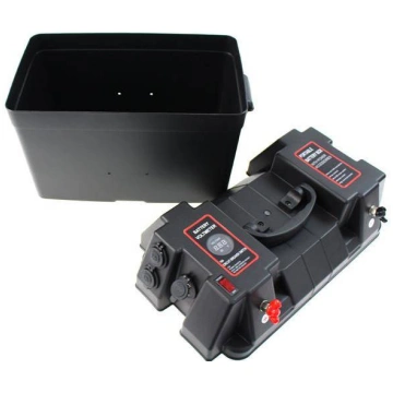 Compact 6 Circuit Fuse Box with Ground - 340x195x2
