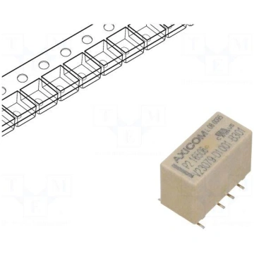 Relay: electromagnetic | DPDT | Ucoil: 5VDC | 0.5A
