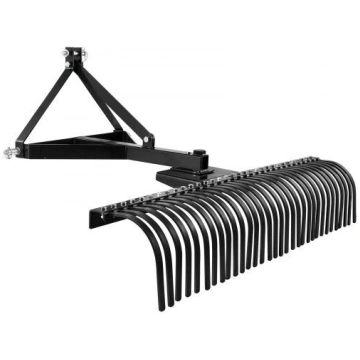 Zāliena aerators, 152.5x67.8x48.2 cm, tērauds, pie