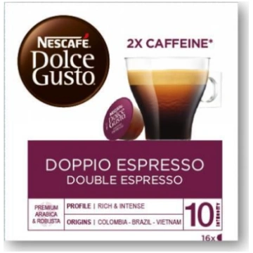 Nescafe NESCAFE DOLCE GUSTO Doppio Espresso 16 kap