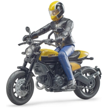 Rotaļlieta BRUDER, Ducati Scrambler motocikls ar m