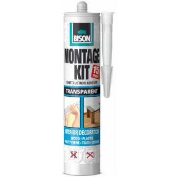 Līme montažas BISON Super Montafix bezkrāsaina 310