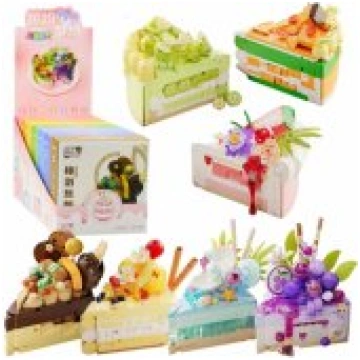 LEAN Toys Construction Blocks Cake Cake Dessert De