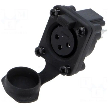 Connector: XLR | socket | female | AXS | 15A | 133