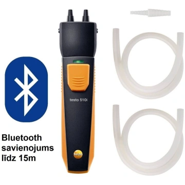Testo 510i Bluetooth spiediena starpības mērīšanas