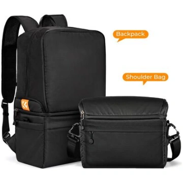 K&F Concept 2-in-1 camera backpack black
