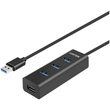 UNITEK ACTIVE HUB USB-A 5GBPS, 4X USB-A