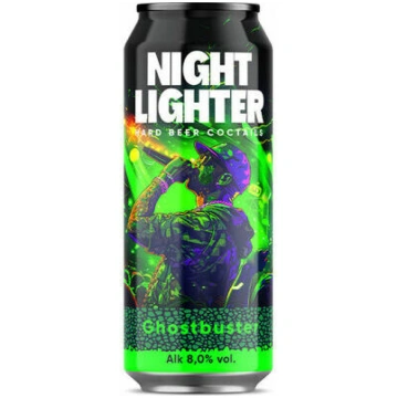 Alus dzēriens Night Lighter Ghostbuster 8% 0.5l CA