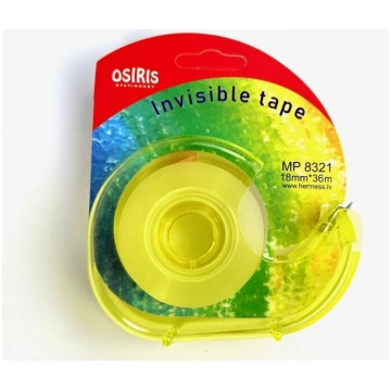 Līmlente caurspīdīga ar turētāju 18 mm*36m Osiris