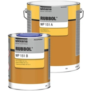 Grunts Sikkens RUBBOL WP 151, balts