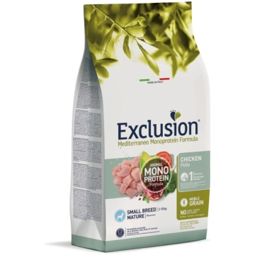 Exclusion Mediterraneo Dog Senior Chicken Small Br