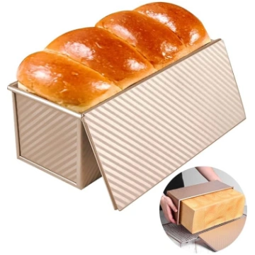 Maizes cepšanas forma ar vāku Maizes cepšanas form