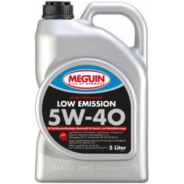 5W-40 Meguin Low Emission 5L