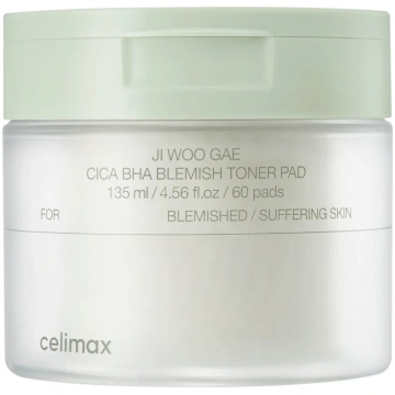 Celimax - Cica BHA Blemish Toner Pad - 60 Pads 880