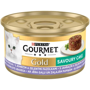 Konservi kaķiem – Gourmet Gold Savoury Cake Lamb a