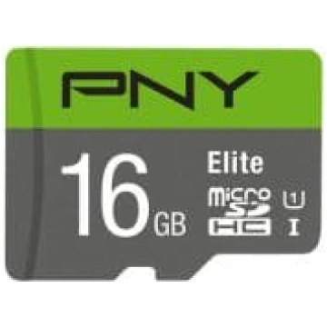PNY Micro SD Card Elite 16 GB HC Class 10 UHS I U1