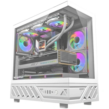 DarkFlash DS950 computer case (white) + 6 fans DS9