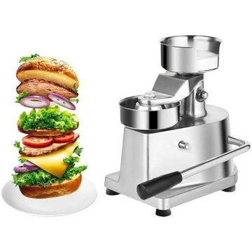 Komerciālais burgeru pīrāgu veidotājs 100 mm/4", a