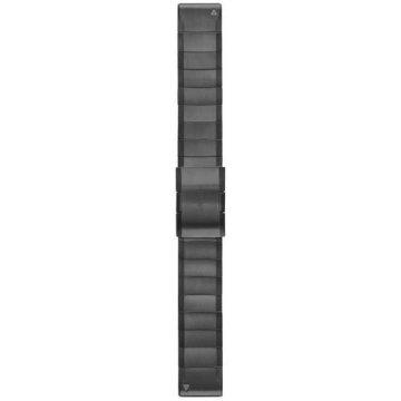 QuickFit® 22 mm Carbon Gray DLC Titanium Garmin