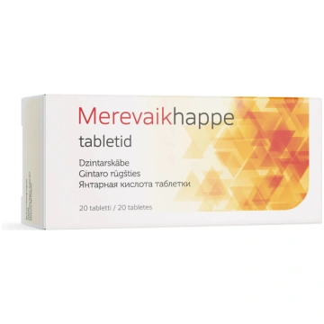 Dzintarskābe tabletes N20 PHARMPRO