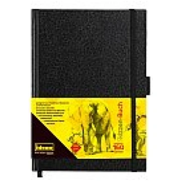Skiču albums cietos vākos, ar gumiju un pildspalva