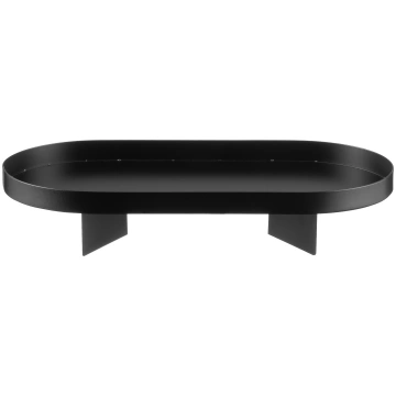 Servēšanas stends Maku, 32 cm, melna krās., tēraud
