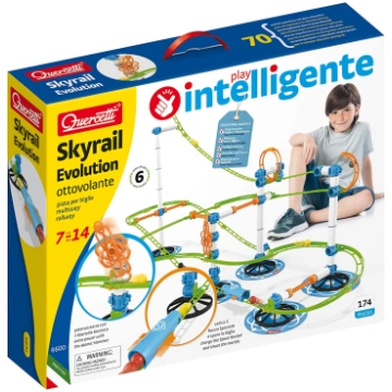 Quercetti Skyrail Evolution Ottovolante marble run
