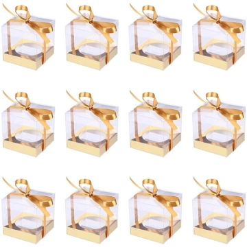 DOITOOL vienreizējās cupcake kastes, 12 iepakojuma