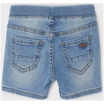 Mayoral Bermuda Jeans Elastico Basico Chiaro