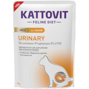 Kattovit Urinary Pâté with chicken 85g - Delikāta 