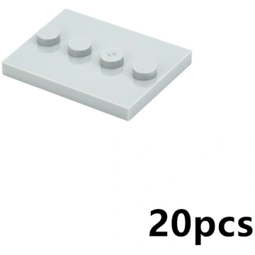 Assemble Particles Tile Modified 3x4 with 4 Studs 