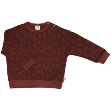 Müsli by green cotton džemperis "Fox sweater - fud