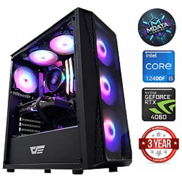 MDATA GAMING Core i5-12400F 64GB 1TB SSD RTX 4060 