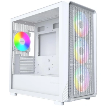 Case, MONTECH, micro ATX/Mini-ITX, White, X5M, X5M
