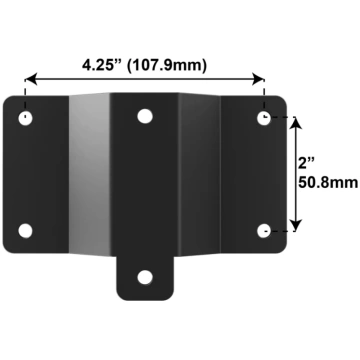 IsoAcoustics - 107 x 50 Adapter to Studio Monitors