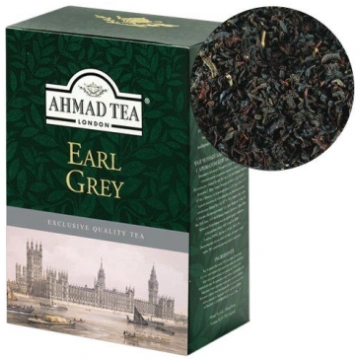 Ahmad Tea Earl Grey beramā melnā tēja ar bergamote