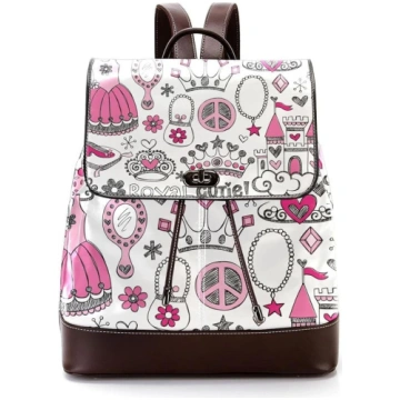 Princess Elements Crown Personalised School Bags G