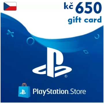 PSN Karte 650 CZK (Čehija) - PlayStation Dāvanu Ka